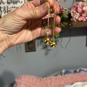 Gold Dangling Earrings